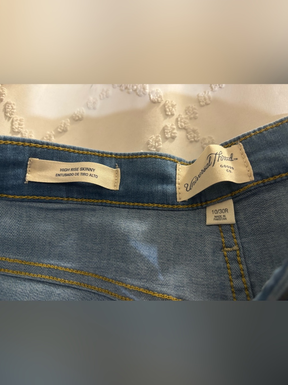 High Rise Skinny Jeans - Picture 3 of 3